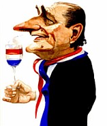 Chirac: vino sí, cannabis no
